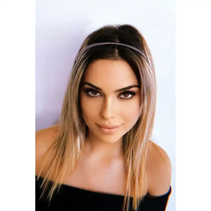 Gümüş Renk Metal Taç