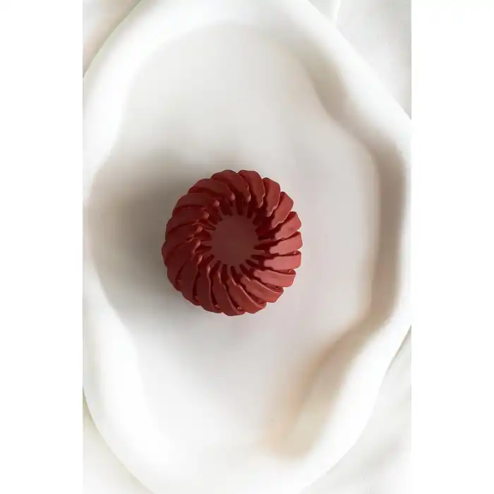 Kırmızı Renk Mat Saç Aparatı