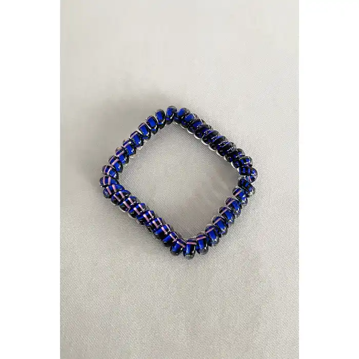 Lacivert Renk Helezon Lastik Toka