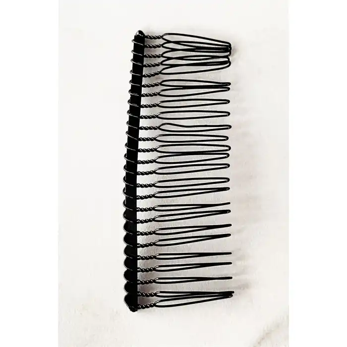 Siyah Renk Tel Tarak Toka