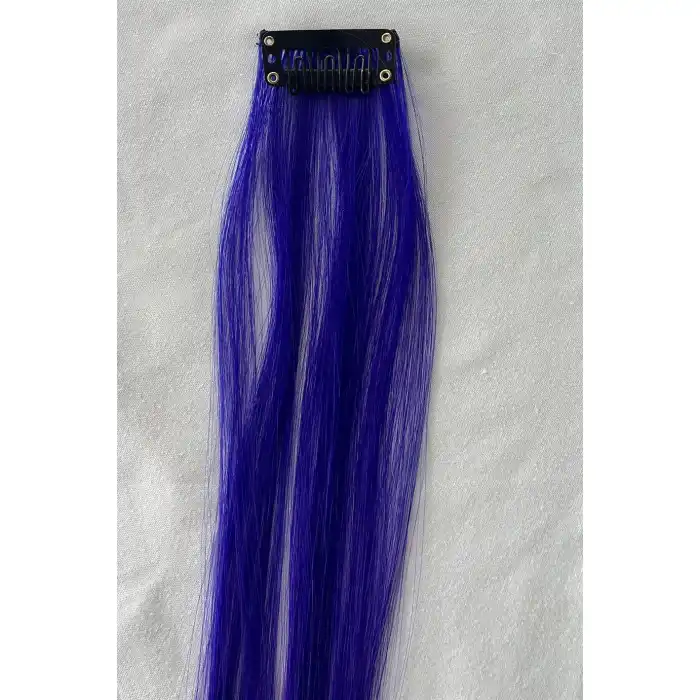 Yan Çıt Çıt Postiş / 2 Renk Ombre / 50 Cm