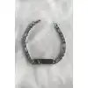 Gümüş Renk Zincir Çelik Bileklik (Unisex)