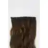 Isıya Dayanıklı Yarımay Çıt Çıt Saç - SH6D- Fındık Kahve - Dalgalı - 60 Cm - 110 Gr (Pınar)