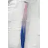 Yan Çıt Çıt Postiş / 2 Renk Ombre / 50 Cm