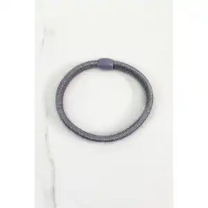 Gri Renk Lastik Toka