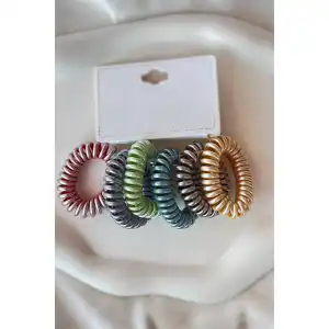 Karışık Renk 6lı Helezon Toka