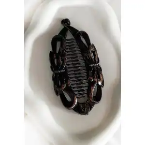 Karışık Renk Antik Desenli Kelebek Figürlü  Muz Toka