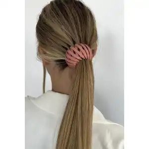 Pembe Renk Mat Saç Aparatı