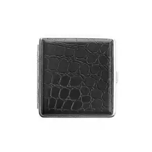 Siyah Renk Kabartmalı Orta Boy Tabaka