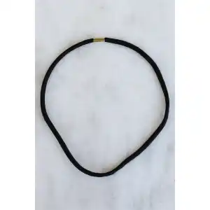 Siyah Renk Unisex İnce Saç Bandı