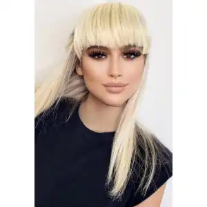 Takma Kahkül - Mat Sarı - 613# - Uzun Kenarlı