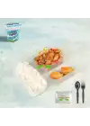 Tereyağlı Pilav + Tavuk Fajita + Cevizli Baklava + Ayran 