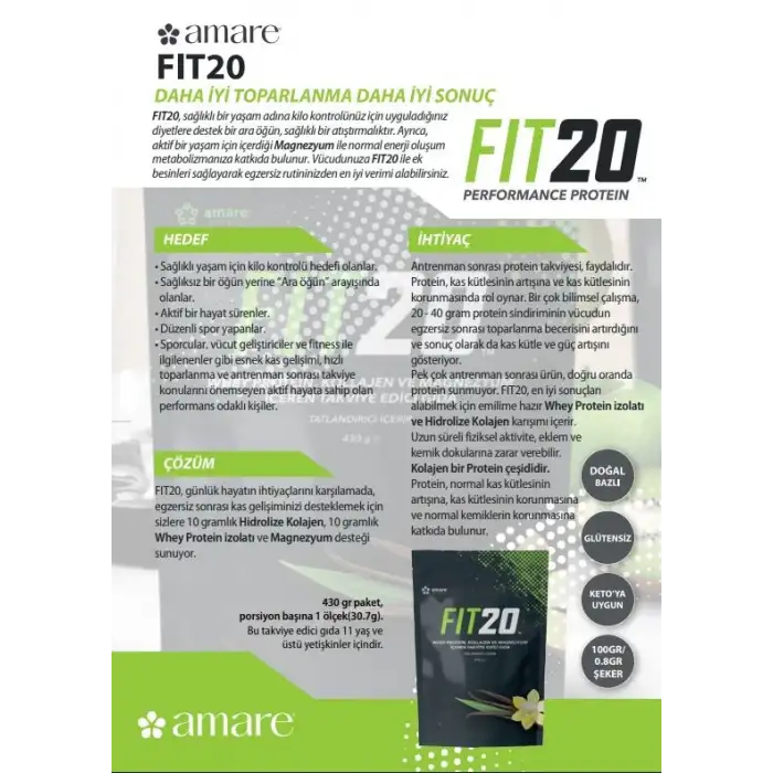 Amare Global FIT20