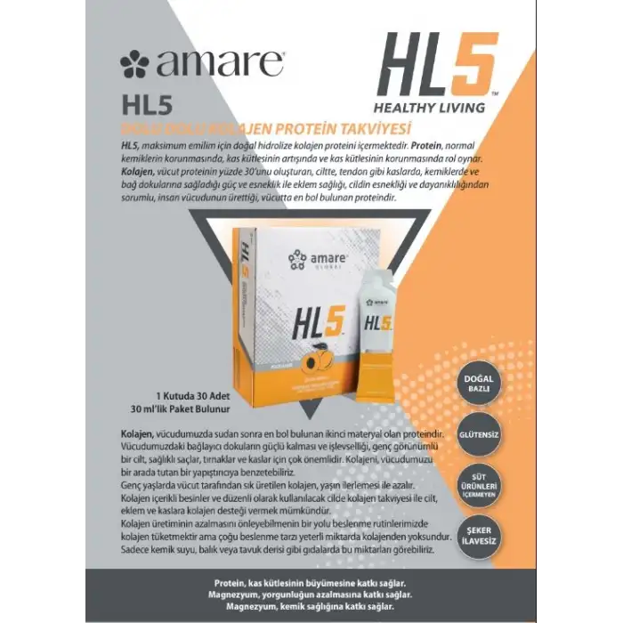 Amare Global Hl5 Hidrolize Kolajen