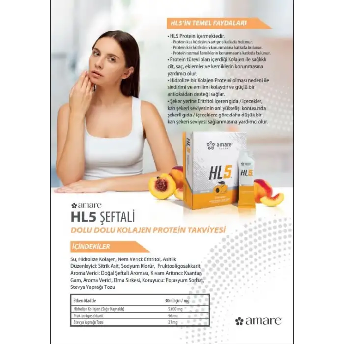 Amare Global Hl5 Hidrolize Kolajen