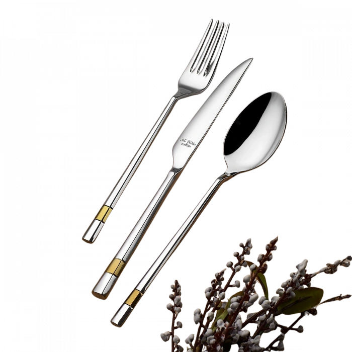 Aryıldız Decor Prestige Plus 89 Parça 12 Kişilik Çatal Kaşık Bıçak Takımı