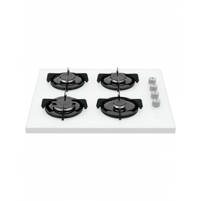 Sco5402W01 Cam Beyaz Set Üstü Ocak