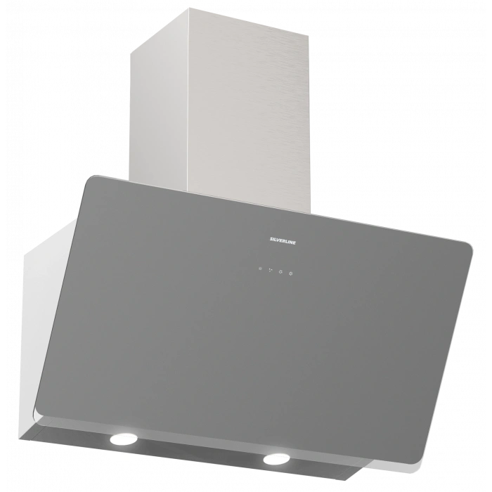Silverline 3457 Soho Gri 60 Cm Duvar Tipi Davlumbaz