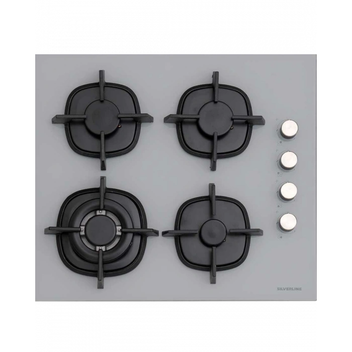 Silverline Cs5335S01 Moonlight Gri Cam Ankastre Ocak