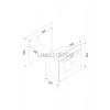 Bo6504B01 Multifonksiyonel Siyah Ankastre Fırın