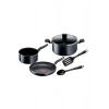 Tefal C26780 Titanyum 1X Starter Tencere Ve Tava Seti 6 Parça