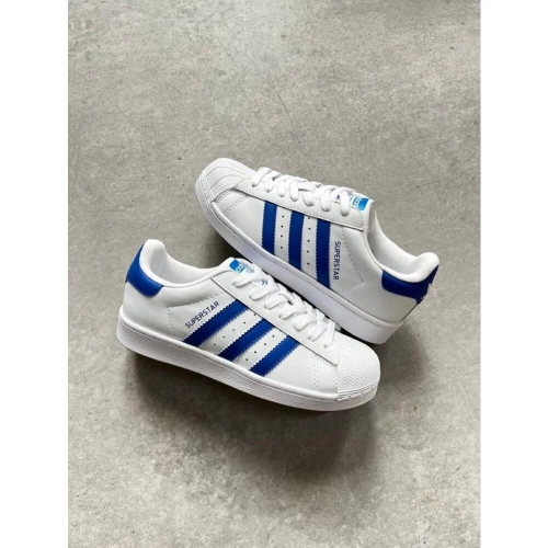 Adidas Superstar White/Blue