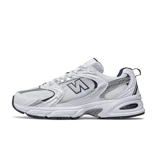 New Balance 530 White Silver Navy
