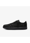 Travis Scott x Air Jordan 1 Low OG Triple Black
