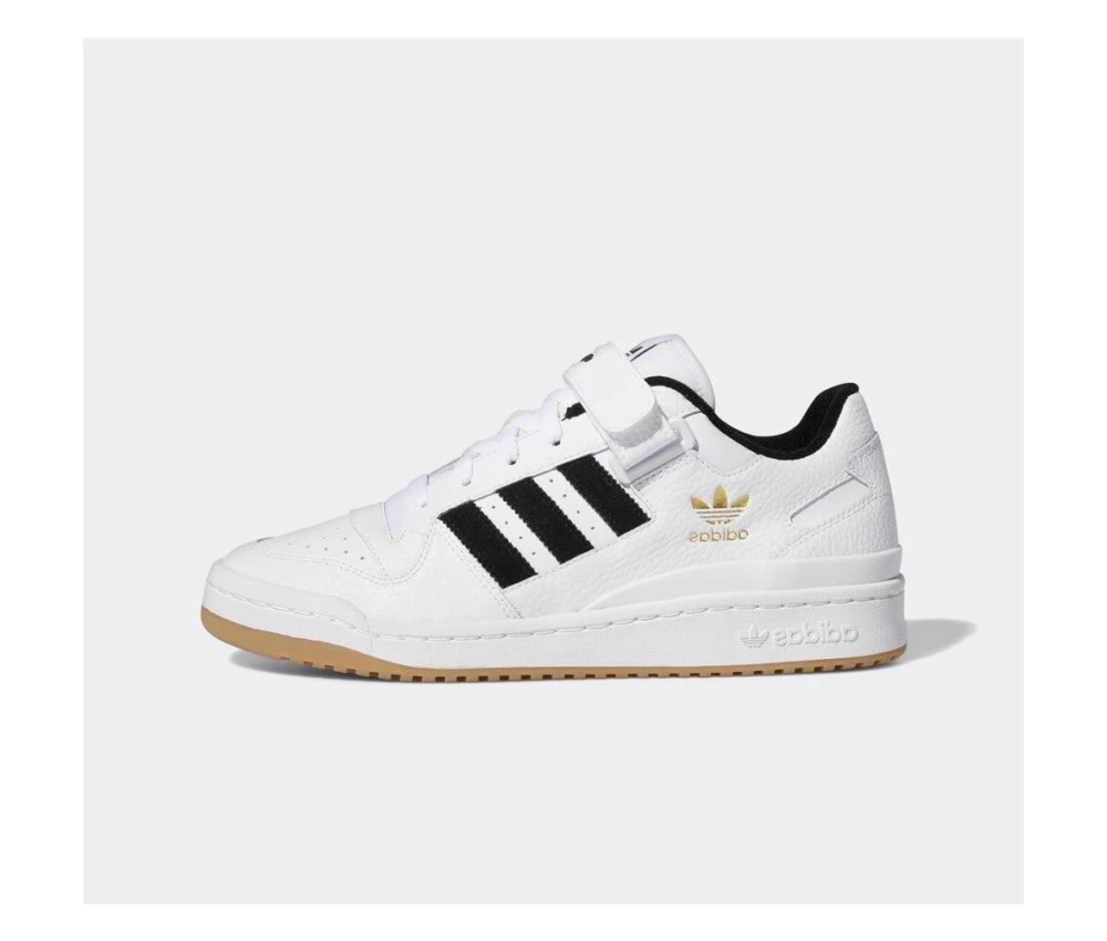 Adidas Forum Low White/Black/Gold