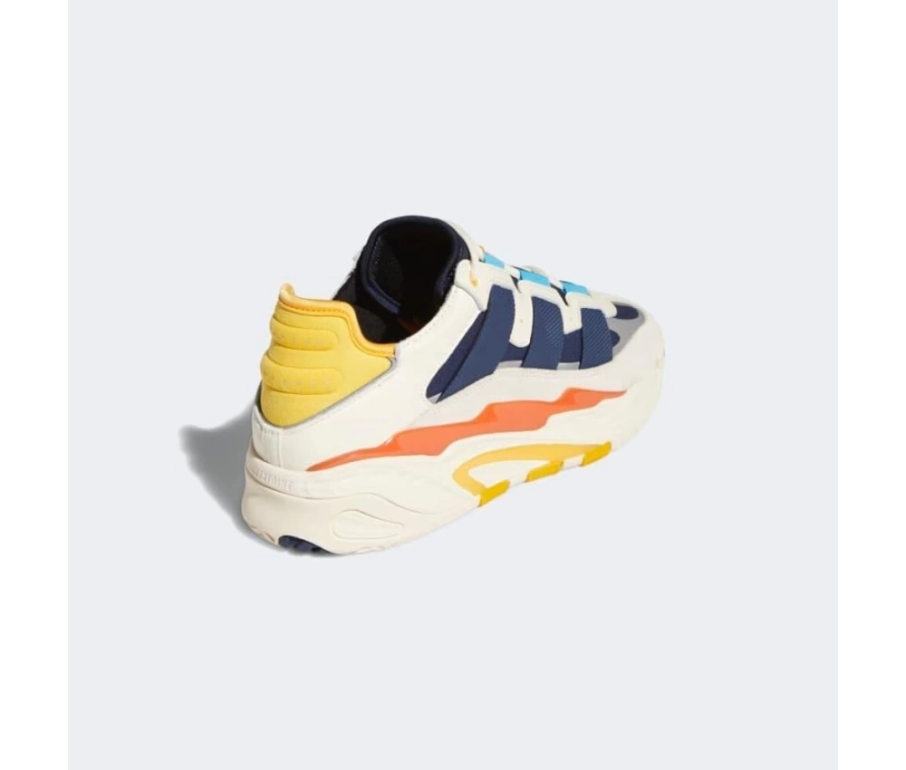 Adidas Niteball Cream White/ Signal Cyan/Collegiate Navy