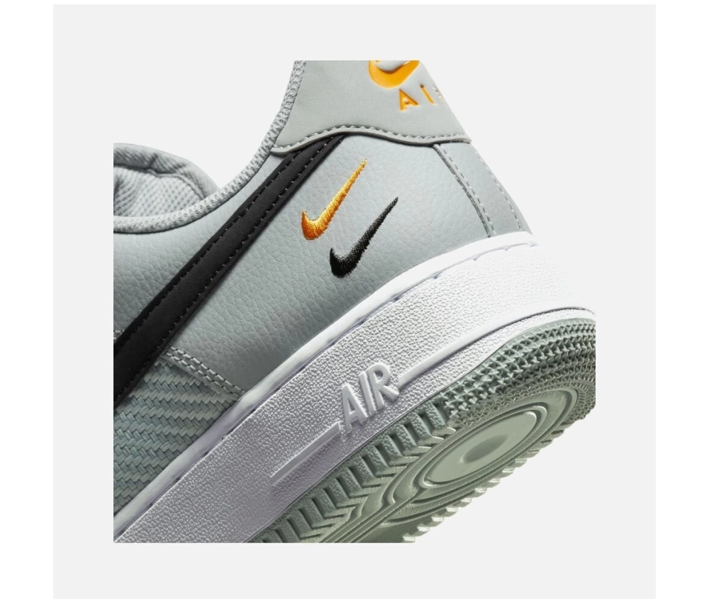 Nike Air Force 1 07 Double Swoosh - Wolf Grey