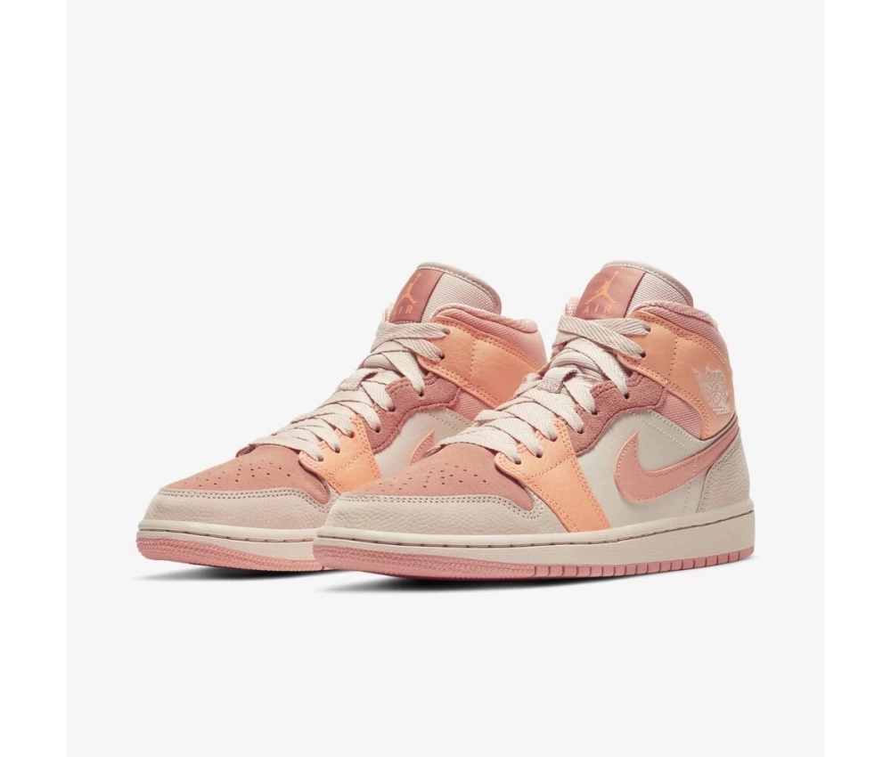 Nike Air Jordan 1 Mid Apricot Orange