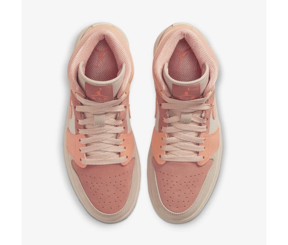 Nike Air Jordan 1 Mid Apricot Orange