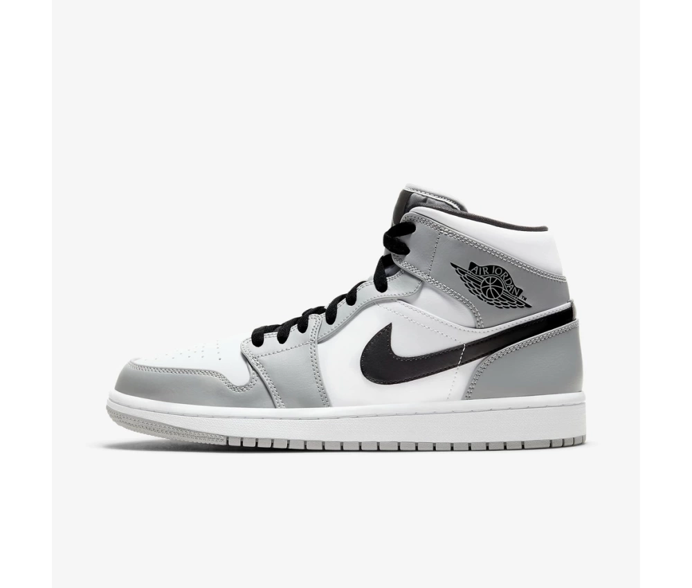 Nike Air Jordan 1 Mid Light Smoke Grey