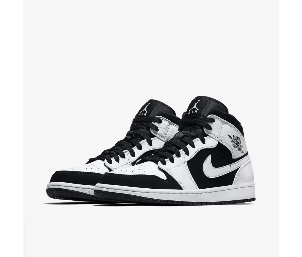 Nike Air Jordan 1 Mid Tuxedo