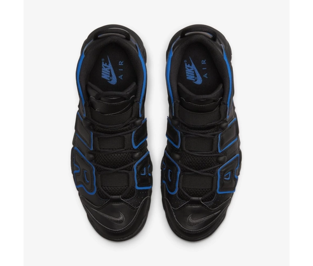 Nike Air More Uptempo 96 Black Game Royal Iron Grey