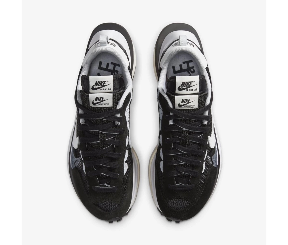 Sacai X Nike Vaporwaffle Black