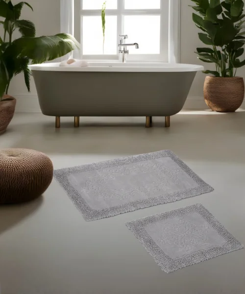 Damask Vizon Banyo Paspas Seti