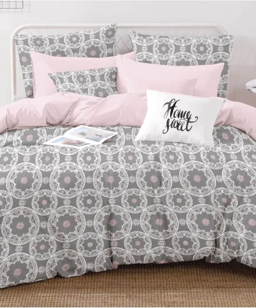 Marlowe Pembe Tek Kişilik Nevresim Takımı