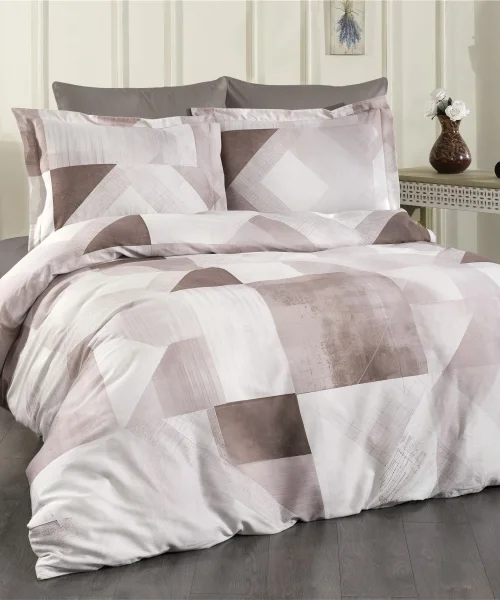 NOVA SATEN NEVRESİM TAKIMI ÇİFT KİŞİLİK NOTTE PIAZZA