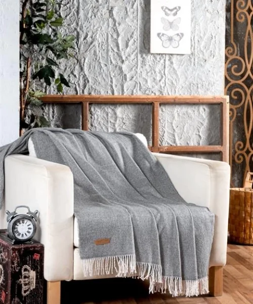 VERO VANNI CACHEMİRE TV BATTANİYESİ 130*170 Gri