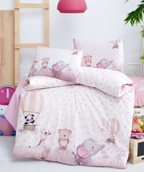 VERO VANNI DIGITAL BABY BEDDING SET ANIMALS