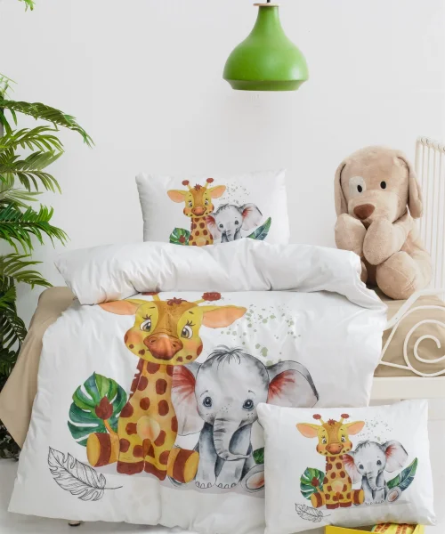 VERO VANNI DIGITAL BABY BEDDING SET FRIENDSHIP