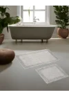 Damask Taş Banyo Paspas Seti