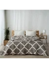 LUNO YATAK ÖRTÜSÜ 240*260 CM GRİ