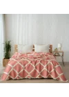 LUNO YATAK ÖRTÜSÜ 240*260 CM KİREMİT