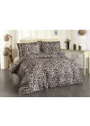 NOVA SATEN NEVRESİM TAKIMI ÇİFT KİŞİLİK LEOPAR
