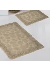 Taş Bej Banyo Paspas Seti