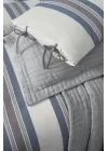 VERO VANNI BELLEZZA BETTWÄSCHE SET 9 TEILIG D-3 DUNKELBLAU