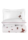VERO VANNI BRODE SATEN NEVRESİM TAKIMI ÇİFT KİŞİLİK BUTTERFLY